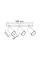 Спот Zumaline OB-2202BD-3-BK WADE (24793)