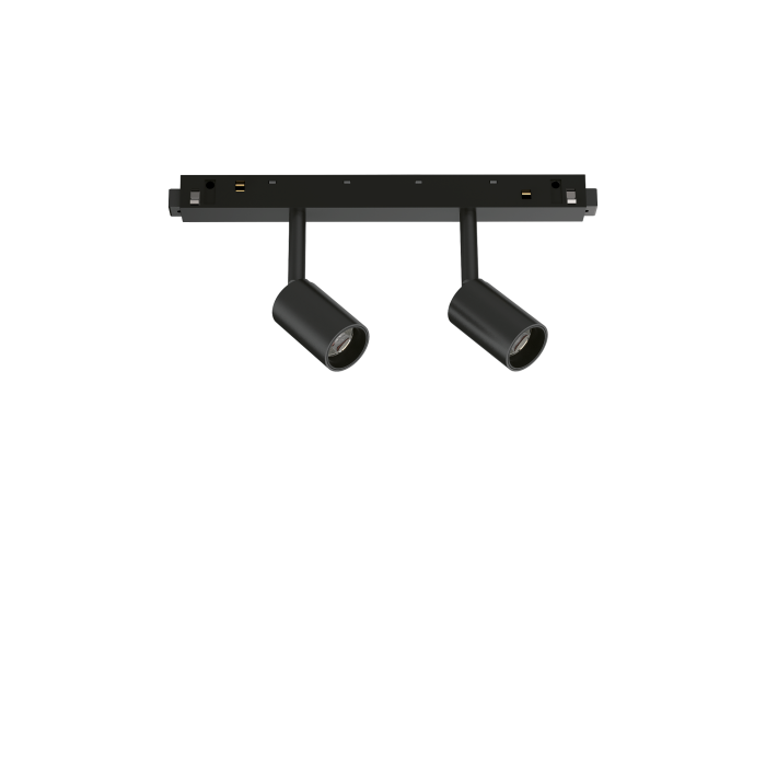Трековий світильник Ideal Lux 257624 EGO TRACK DOUBLE 05W 3000K ON-OFF BK