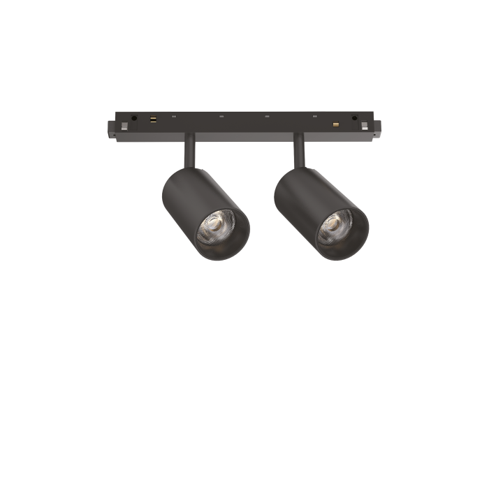Трековий світильник Ideal Lux 257648 EGO TRACK DOUBLE 16W 3000K ON-OFF BK