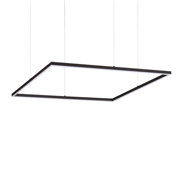 Підвісний світильник Ideal Lux 259208 ORACLE SLIM SP D090 SQUARE 3000K ON-OFF BK