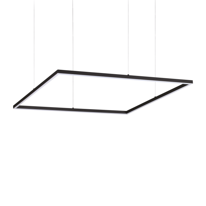 Підвісний світильник Ideal Lux 259208 ORACLE SLIM SP D090 SQUARE 3000K ON-OFF BK