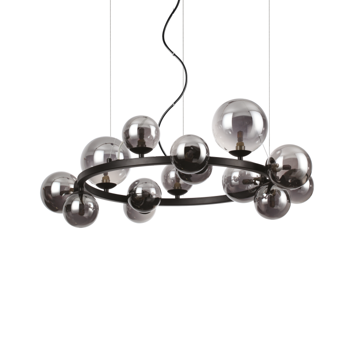 Підвісний світильник Ideal Lux 271385 PERLAGE SP14 NERO