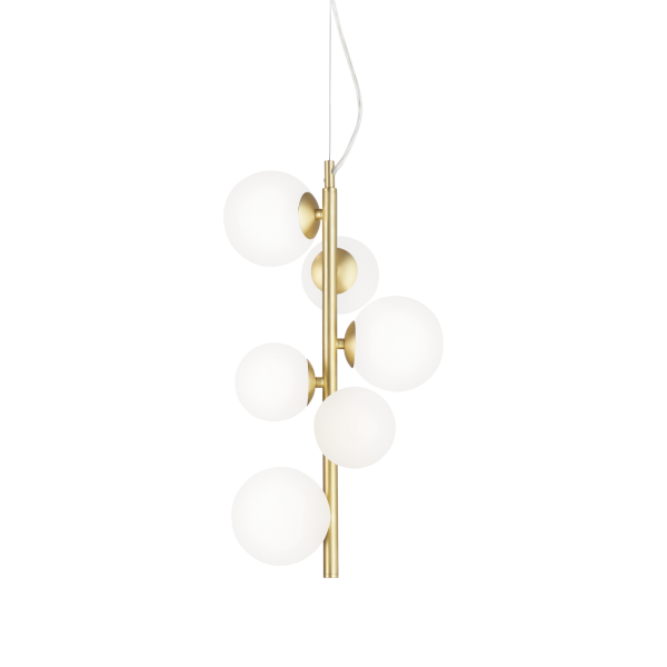 Підвісний світильник Ideal Lux 283821 PERLAGE SP6 OTTONE