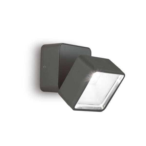Спот Ideal Lux 285511 OMEGA AP SQUARE Антрацит 4000K