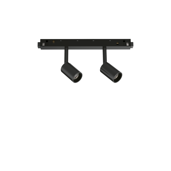 Трековий світильник Ideal Lux 286334 EGO TRACK DOUBLE 05W 3000K DALI BK