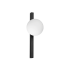 Бра Ideal Lux 310664 BINOMIO AP1 NERO