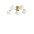 Люстра Ideal Lux 316697 HERMES PL5 D60 OTTONE