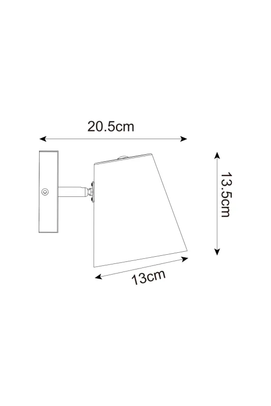 Бра Zuma Line P22077-1R ELTI