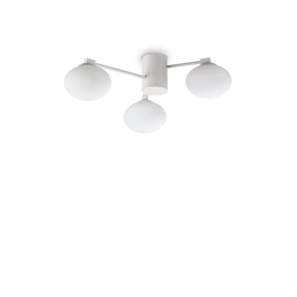 Люстра Ideal Lux 322667 HERMES PL3 D60 BIANCO