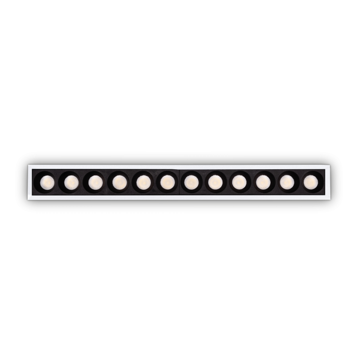 Точковий світильник Ideal Lux 327518 LIKA FI SLIM 20W 3000K WH