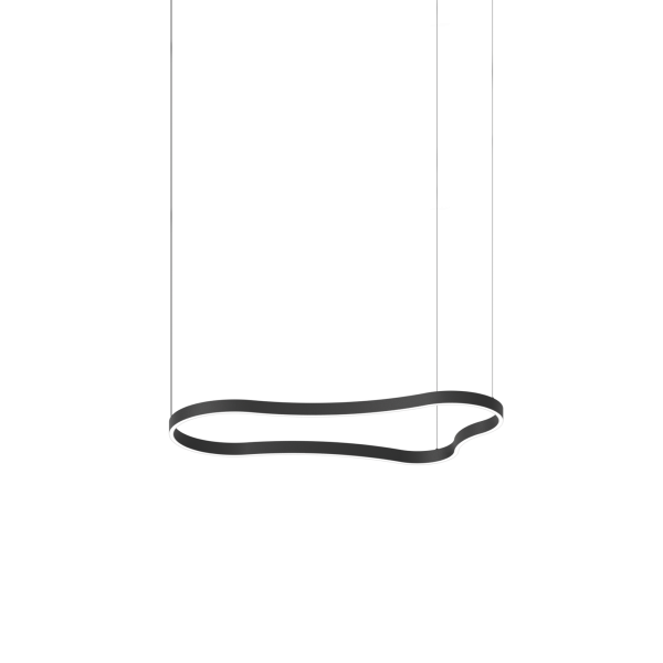 Підвісний світильник Ideal Lux 345246 WAVES-2 SP NERO
