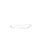 Підвісний світильник Ideal Lux 345260 WAVES-2 SP BIANCO