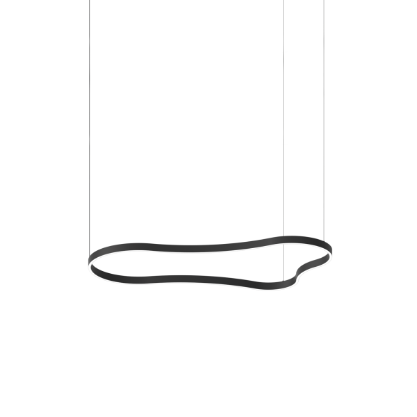Підвісний світильник Ideal Lux 345277 WAVES-3 SP NERO