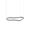 Підвісний світильник Ideal Lux 345277 WAVES-3 SP NERO