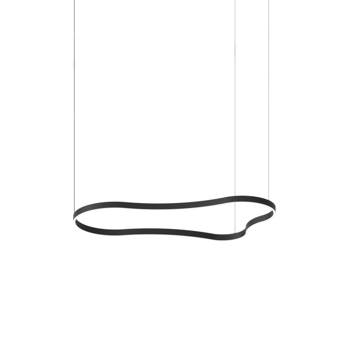Підвісний світильник Ideal Lux 345277 WAVES-3 SP NERO