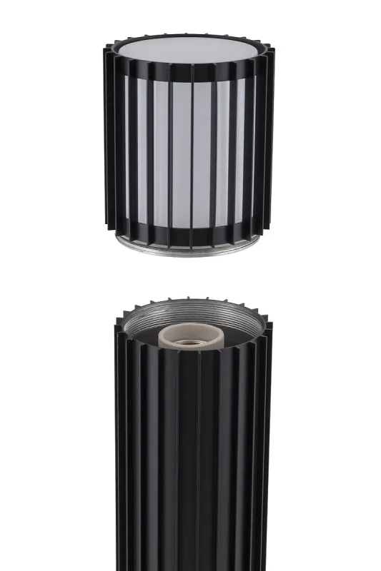 Вуличний світильник Nowodvorski 11965 Shira E27 1x25W IP54 чорний (38624)