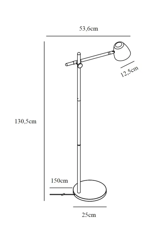 Торшер Nordlux THEO 2112654003 (51331)