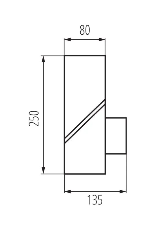 Бра KANLUX 36548 LAVEN 25 GR (58086)