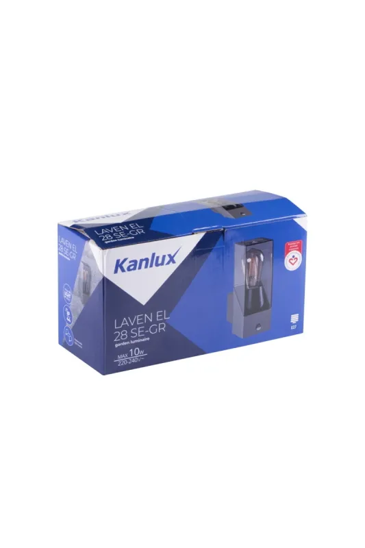 Бра KANLUX 36547 LAVEN з датчиком руху 25 GR (58088)
