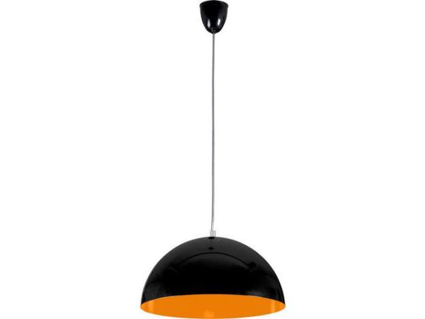 Підвісний світильник Nowodvorski 6372 Hemisphere Black Orange