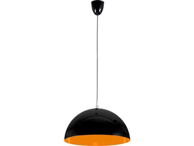 Підвісний світильник Nowodvorski 6372 Hemisphere Black Orange