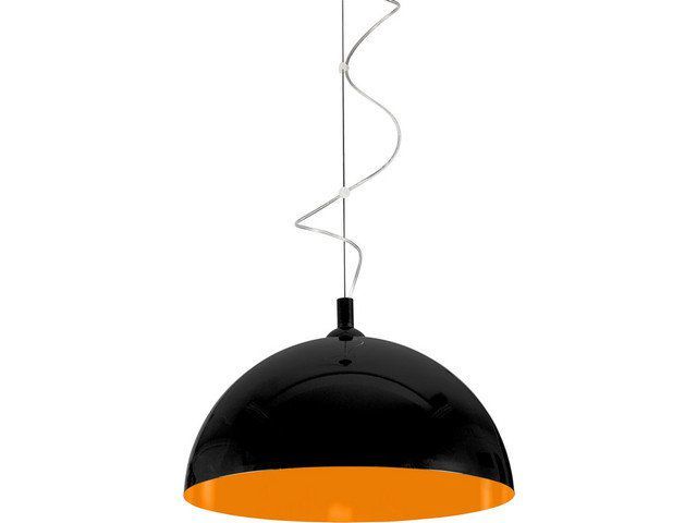 Підвісний світильник Nowodvorski 6373 Hemisphere Black Orange
