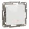 Перемикач 1-кл з підсвічуванням Asfora Schneider Electric EPH1570121 білий без рамки