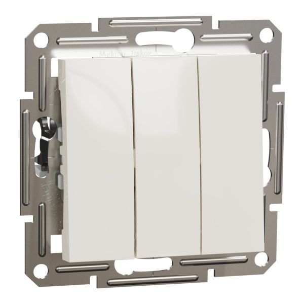 Вимикач 3-кл. для серії Asfora Schneider Electric EPH2170123 крем