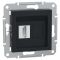 Розетка з роз'ємом HDMI Asfora Schneider Electric EPH4500171 антрацит