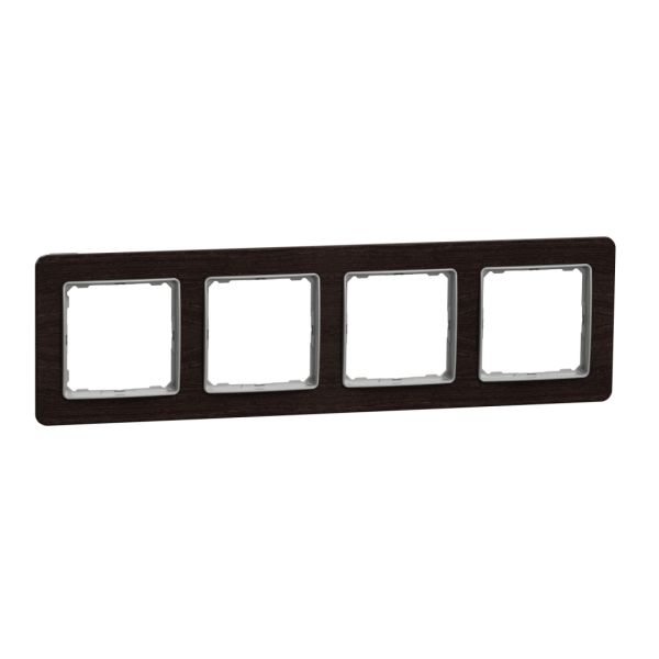 Рамка 4-на Schneider Sedna Elements SDD381804 Венге