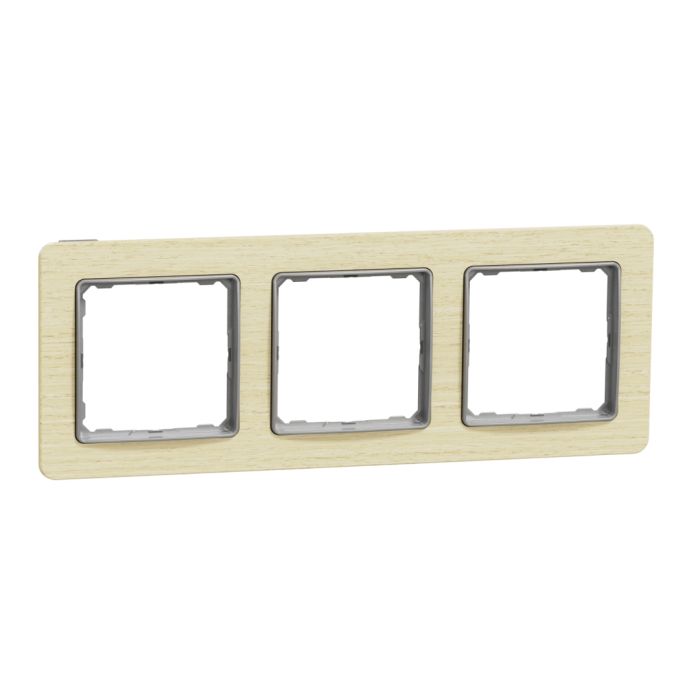 Рамка 3-на Schneider Sedna Elements SDD380803 Береза