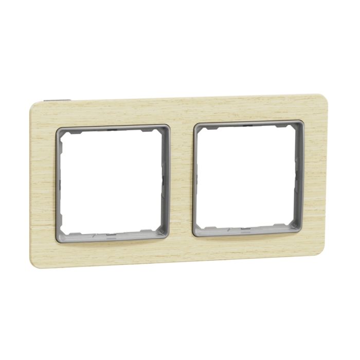 Рамка 2-на Schneider Sedna Elements SDD380802 Береза