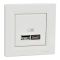 Розетка usb тип а+с 2,4а schneider electric asfora EPH2700321 біла