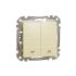 Кнопочний вимикач для жалюзі 2-кл Schneider Sedna Elements SDD180114 Береза