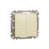 Вимикач 2-кл Schneider Sedna Elements SDD180105 Береза