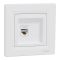 Розетка комп'ютерна, rj45, кат.5е, utp, Asfora Schneider білий (EPH4300121)