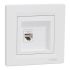 Розетка комп'ютерна, rj45, кат.5е, utp, Asfora Schneider білий (EPH4300121)
