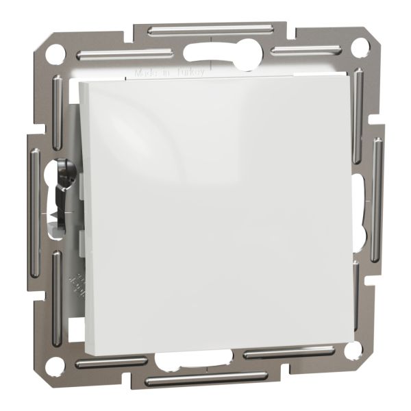 Вимикач 1-кл Asfora Schneider Electric EPH0170121 білий без рамки