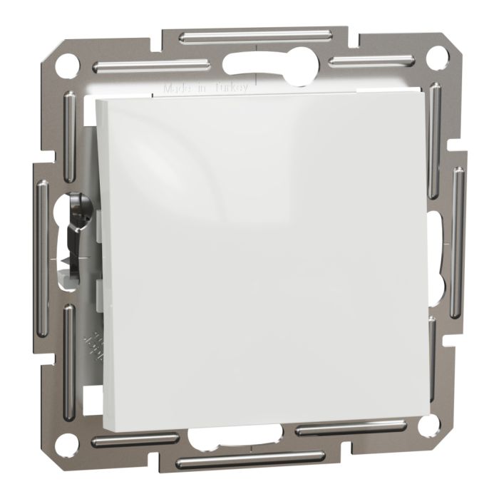 Вимикач 1-кл Asfora Schneider Electric EPH0170121 білий без рамки