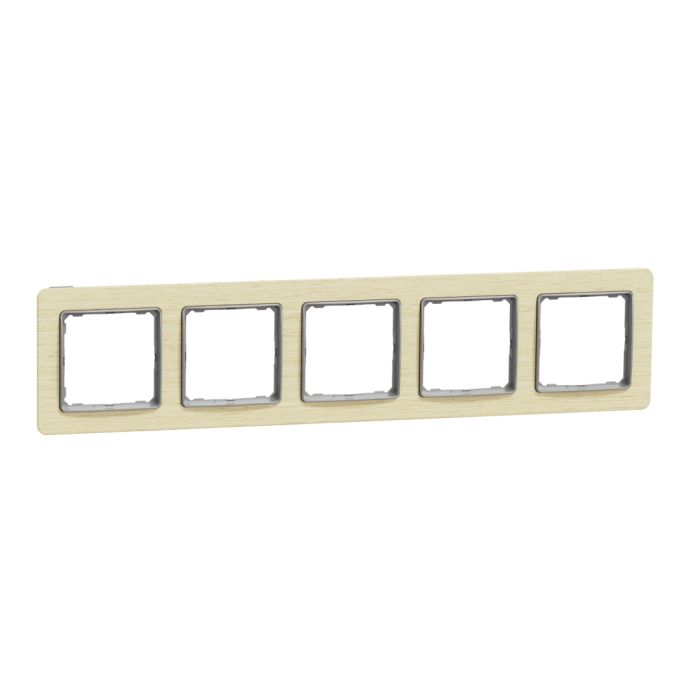 Рамка 5-на Schneider Sedna Elements SDD380805 Береза