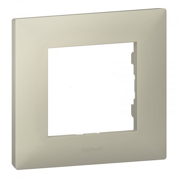 Рамка 1-місна Legrand 864671 NILOE STEP Пісчаний