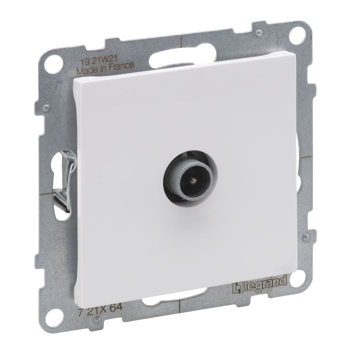 Розетка TV «зірка» Legrand SUNO 721164 білий