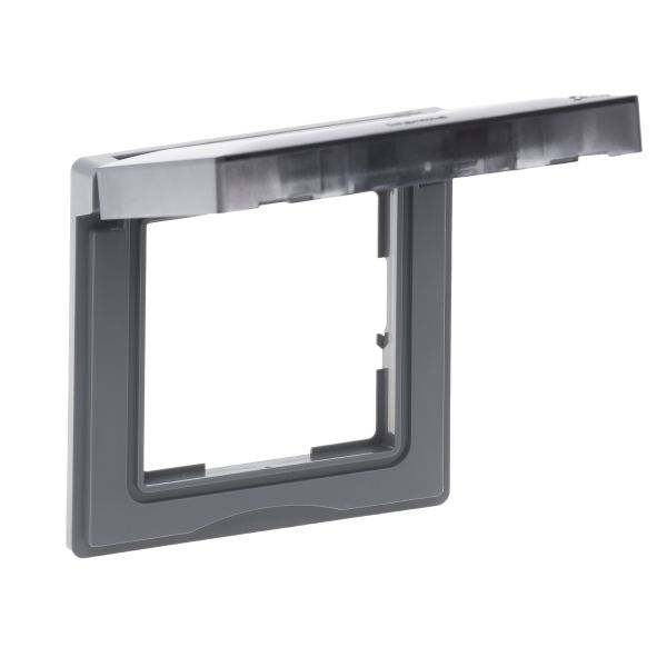 Рамка 1-а IP44 Legrand SUNO 721344 алюміній