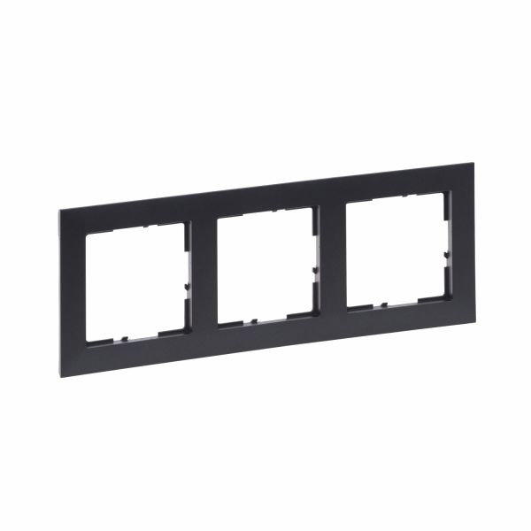 Рамка 3-а Legrand SUNO 721553 графіт