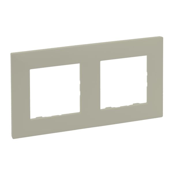 Рамка 2-місна Legrand 864672 NILOE STEP Пісчаний