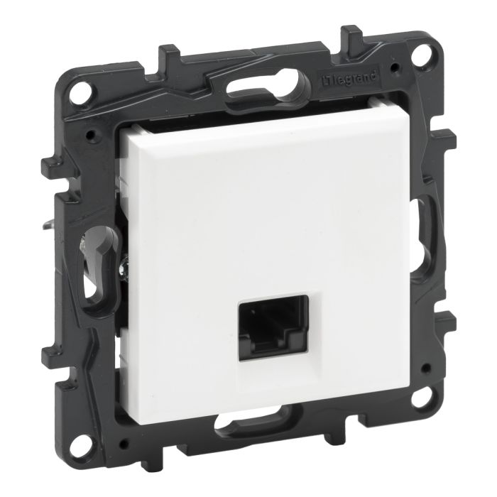 Розетка комп'ютерна RJ45 CAT6 FTP Legrand 863161 NILOE STEP Білий