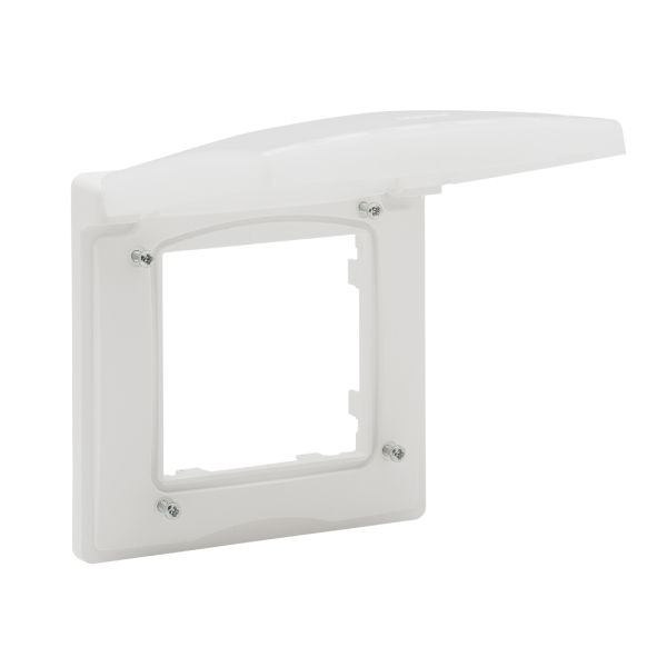 Рамка 1-місна IP44 Legrand 863196 NILOE STEP Білий