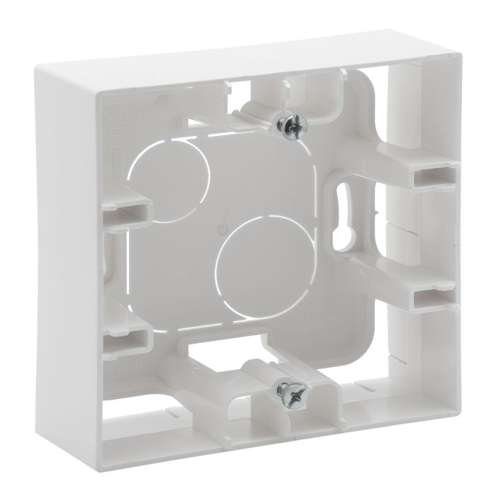 Коробка накладного монтажу 1-місна Legrand 863197 NILOE STEP Білий