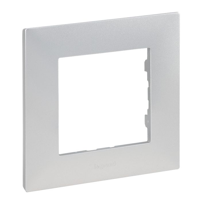 Рамка 1-місна Legrand 863391 NILOE STEP Алюміній