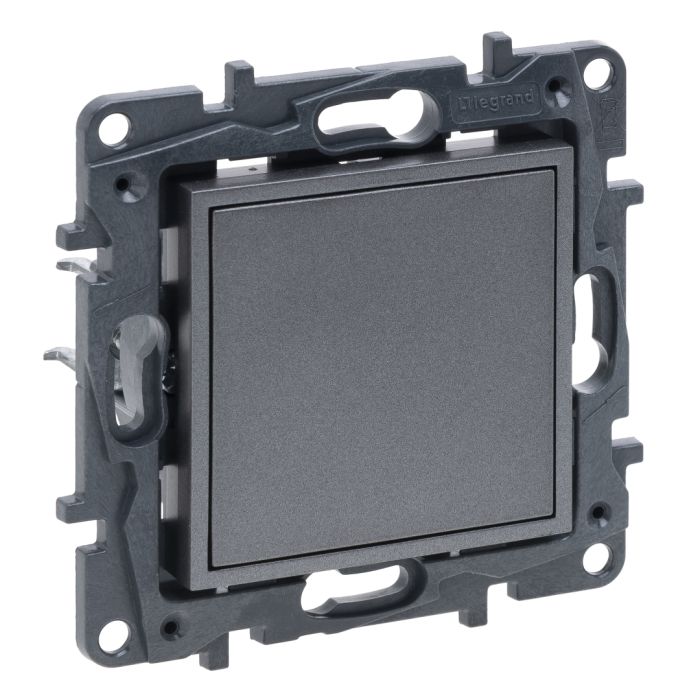 Заглушка Legrand 863400 NILOE STEP Сталь